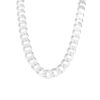 16mm Silver Curb Chain