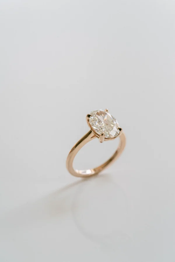 2 Carat Oval Moissanite Ring South Africa