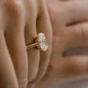 2Carat Oval Moissanite Ring South Africa Aria Jewellery