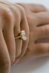2Carat Oval Moissanite Ring South Africa Aria Jewellery
