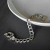 Double Link Silver Bracelets