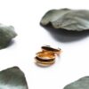 9ct Gold Flat Back Hoop Earring