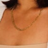 9ct Gold Ladies Figaro Chain South Africa