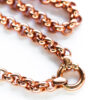 9ct Rose Gold Belcher Chain 1