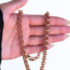 9ct Rose Gold Belcher Chain 5