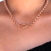 9ct Rose Gold Belcher Chain 6