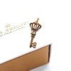 Gold Crown 21 Key Pendant