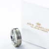 Argentinum & Gold Men’s Band Aria Jewellery Palace