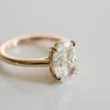 Aria Jewellery 2 Carat Oval Moissanite Ring