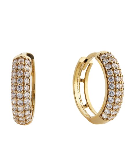 Gold Huggie Earrings