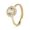 9ct Gold Halo Ring