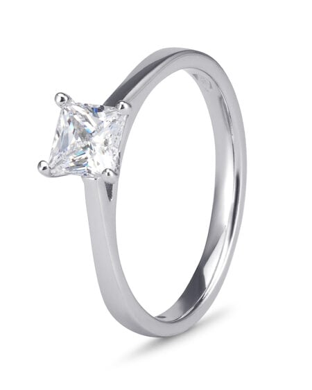 Princess Cut Solitaire Ring