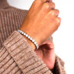 Cubic Silver Tennis Bracelet