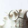 Custom Sterling Silver Circle Bangles