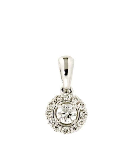white gold diamond pendants