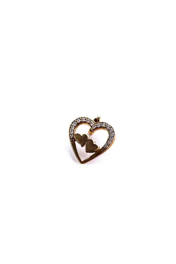 DOUBLE HEART PENDANT