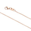 Dainty Rose Gold Anchor Chain