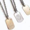 Personalised Dog Tag Necklace
