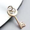 Gold 21st Birthday Key