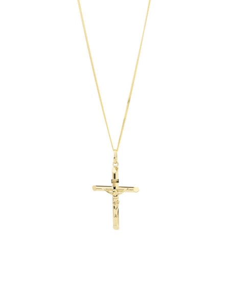 Gold Crucifix Necklace