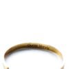 Gold Engraved Personalised Baby Bangles