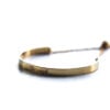 Gold Engraved Personalised Baby Bangles