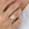 Gold Ladies Signet Ring