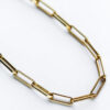 Gold Paperclip Bracelet