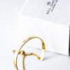 Gold Personalised Baby Bangle Aria jewellery