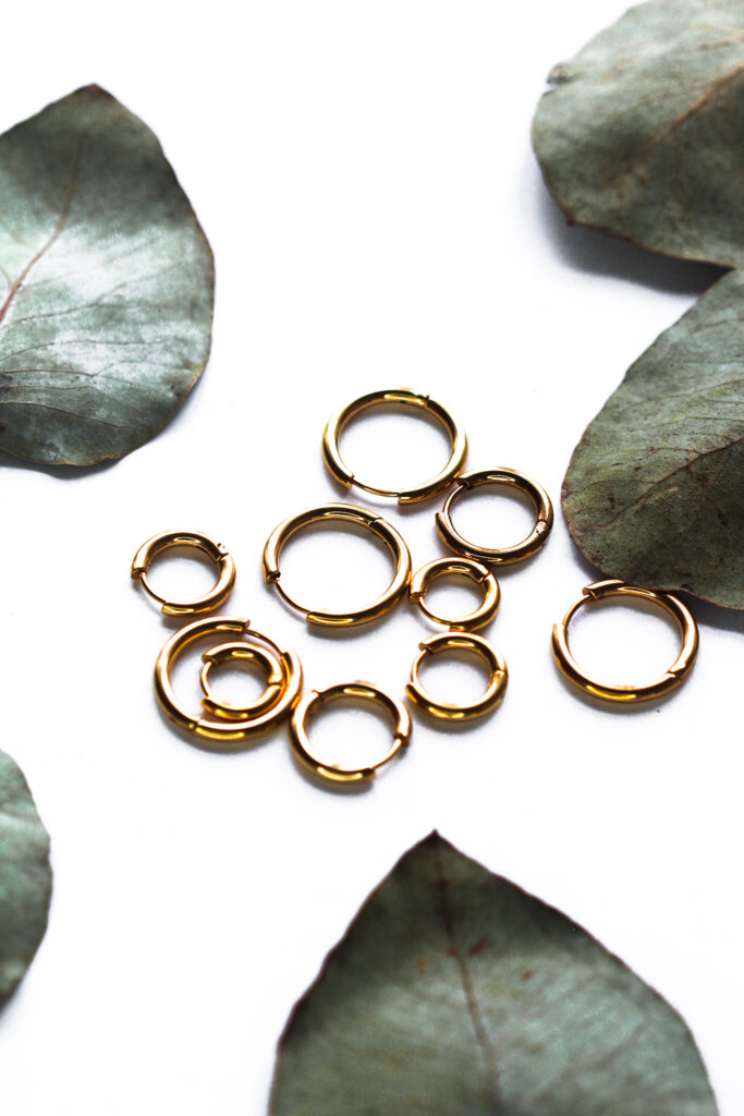 Gold Plated Chunky Hoop Earrings South Africa