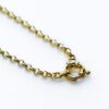 Gold rolo chain
