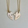 Heart Personalised Puzzle Necklace