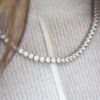 Silver Tennis Necklace