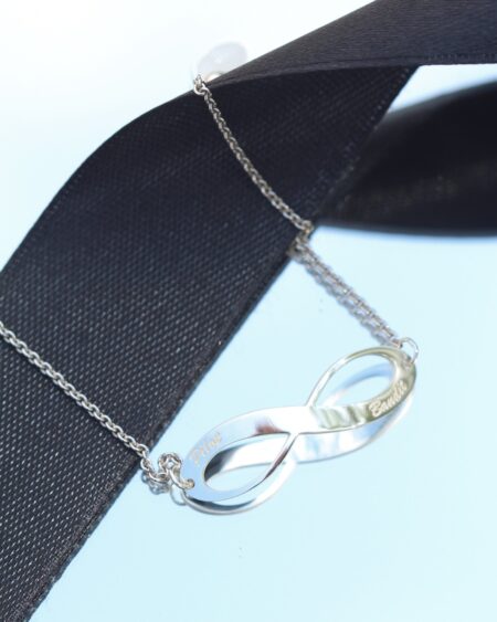 Personalised Infinity Bracelet