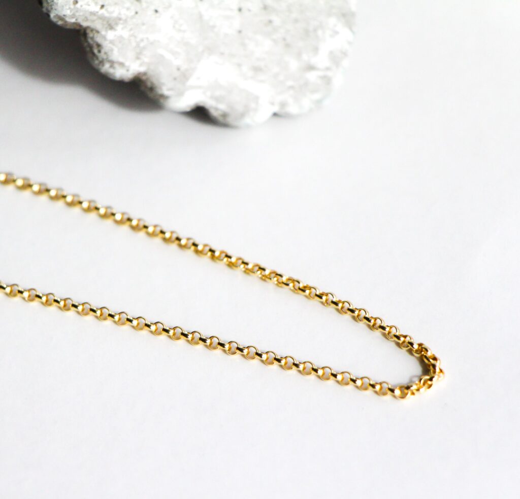 Thin Gold Belcher Chain, Gold Chains South Africa