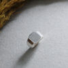 Mens Silver Square Signet Ring