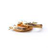 Mini 9ct Gold Twisted Hoop Earrings