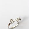Name Ring silver
