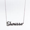 Personalised Diamond Name Necklace 1