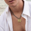 Personalised Dog Tag Chain