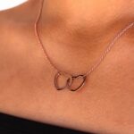 Personalised Joined Hearts Necklace