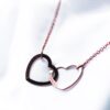 Personalised Joined Hearts Necklaces