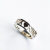 Custom Broad Bar Name Ring