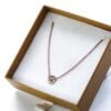 Rose Gold Lotus Necklace
