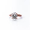 Engagement Ring Oval Moissanite