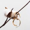 two tone gold hoop earrings 2