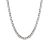 Silver Tennis Necklace