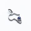 STERLING SILVER AFRICA PENDANT -