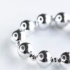 STERLING SILVER BALL BRACELET
