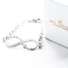 Silver Infinity Bracelet